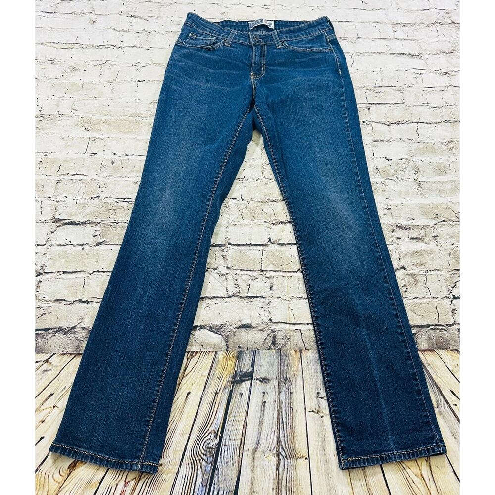 Signature By Levi Strauss Jeans Womens Sz.10M Blue Mid Rise Straight‎ Denim